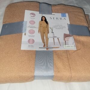 Serra ladies long sleeve cozyLounge Romper new size Large